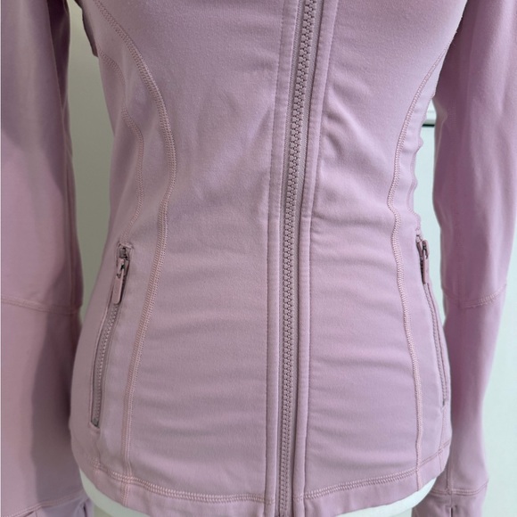 Women’s Lululemon Mauve Full-Zip Athletic Define Jacket - Size 4 - Like New - Picture 4 of 6